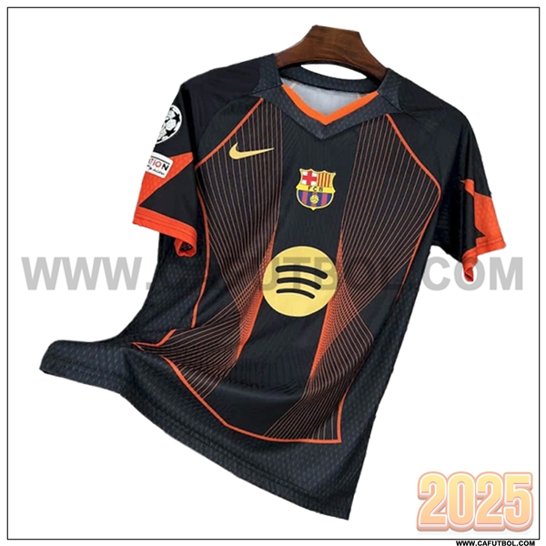 Camiseta Futbol FC Barcelona Negro Special Edition 2025 2026