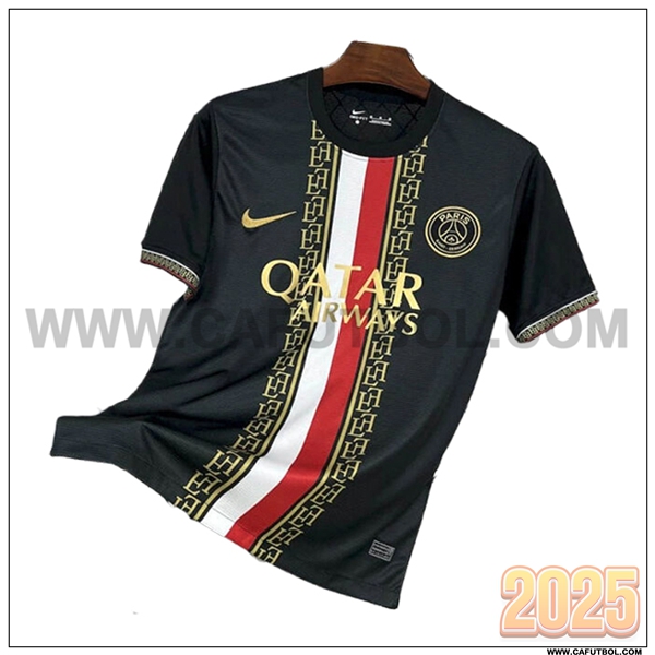 Camiseta Futbol Paris PSG Negro Special Edition 2025 2026