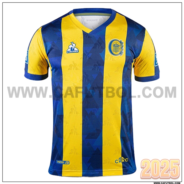 Nuevo Camiseta de Rosario Central Primera AMARILLO/Azul 2025 2026