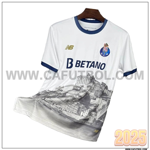 Camiseta Futbol FC Porto Blanco/Negro Special Edition 2025 2026
