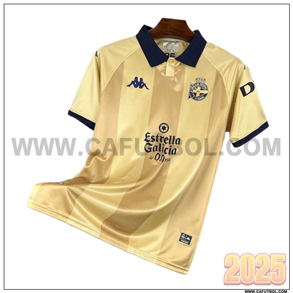 Camiseta Futbol Deportivo AMARILLO Special Edition 2025 2026