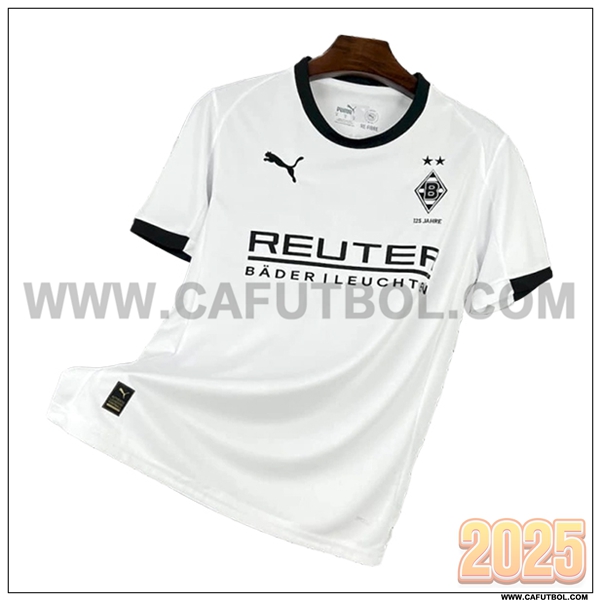 Nuevo Camiseta de Borussia Mönchengladbach Primera Blanco 2025 2026