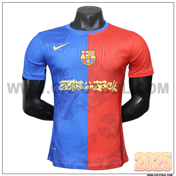 Camiseta Futbol FC Barcelona Rojo/Azul Special Edition 2025 2026