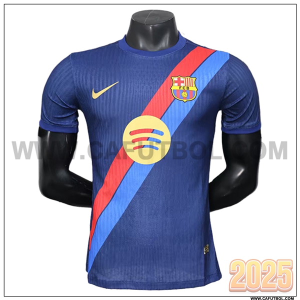 Camiseta Futbol FC Barcelona Azul Special Edition 2025 2026