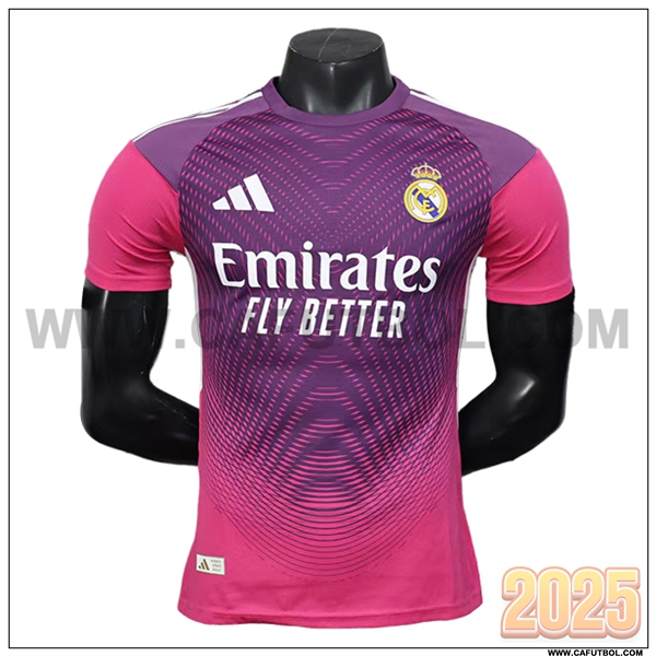 Camiseta Futbol Real Madrid Purpura Special Edition 2025 2026