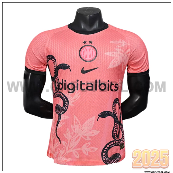 Camiseta Futbol Inter Milan Rojo Claro Special Edition 2025 2026