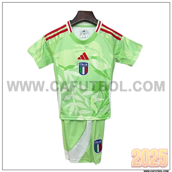 Segunda Camiseta Futbol Italia Mujer Verde 2025 2026