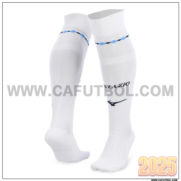 Primera Calcetines Futbol SS Lazio Blanco 2025 2026