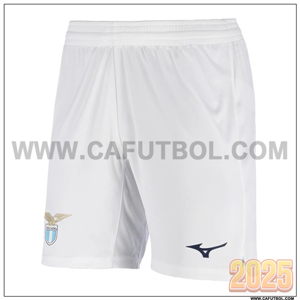 Primera Pantalones Cortos SS Lazio Blanco 2025 2026