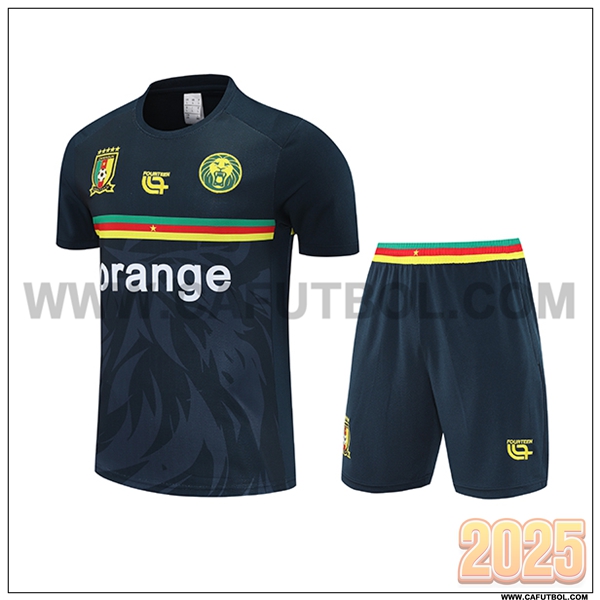 Camiseta Entrenamiento Camerún Gris Oscuro 2025 2026