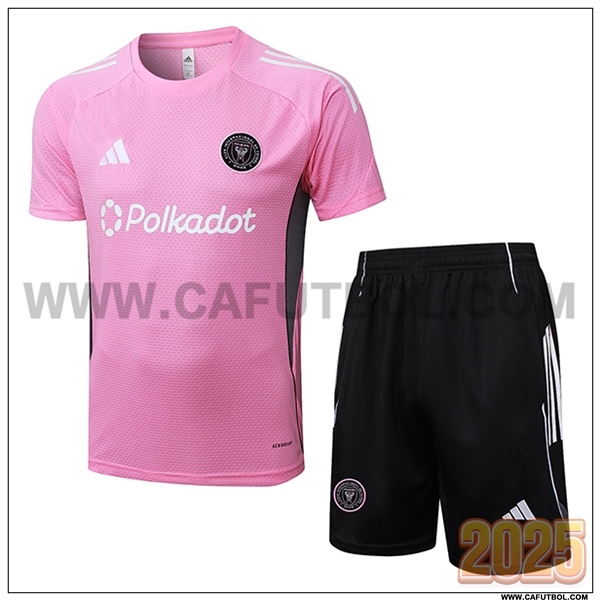 Camiseta Entrenamiento Inter Miami CF Rosa/Gris 2025 2026