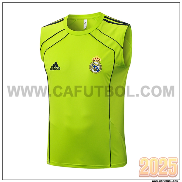 Chalecos De Futbol Real Madrid Verde 2025 2026