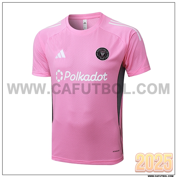 Camiseta Entrenamiento Inter Miami CF Rosa/Gris 2025 2026