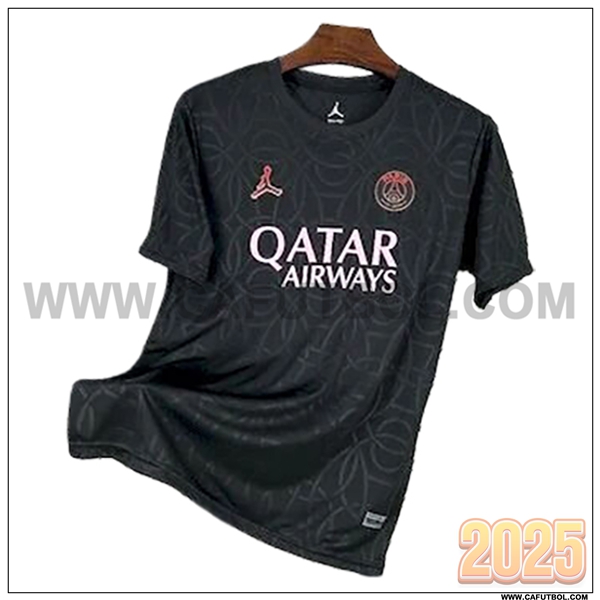 Camiseta Entrenamiento PSG Negro 2025 2026