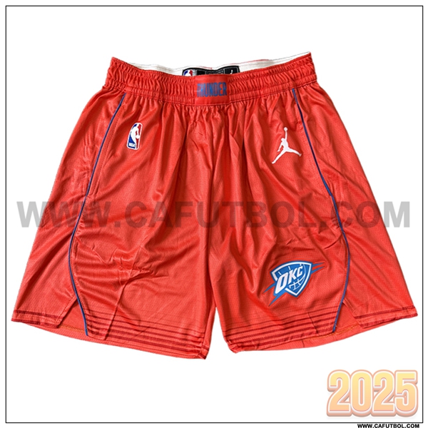 Cortos NBA Oklahoma City Thunder 2025/26 Naranja
