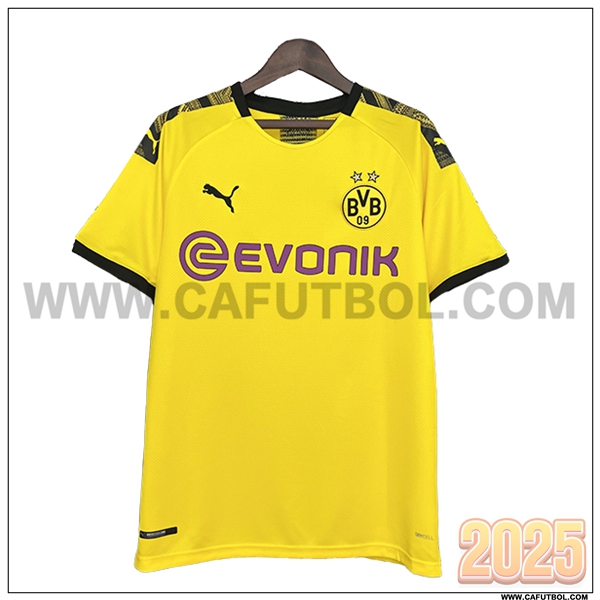 Primera Camiseta de Dortmund BVB Retro AMARILLO 2019/2000