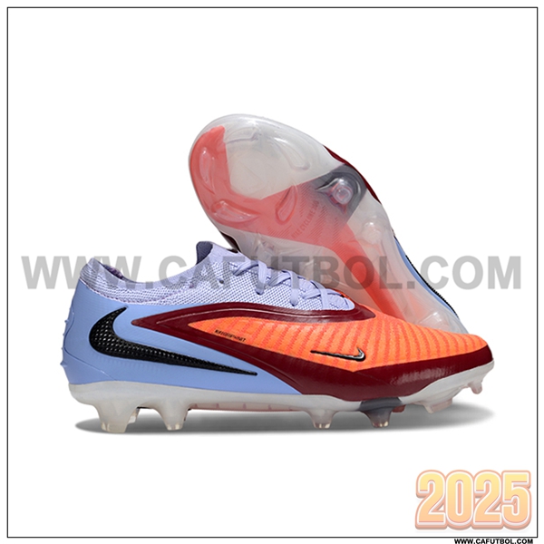 Nike Botas De Fútbol Phantom GX III Elite FG Violeta/Naranja/Rojo