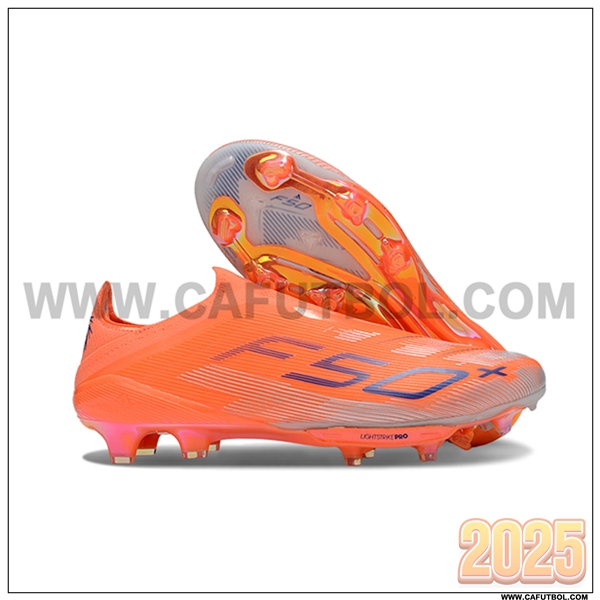Adidas Botas De Fútbol F50+ FG Naranja/Violeta