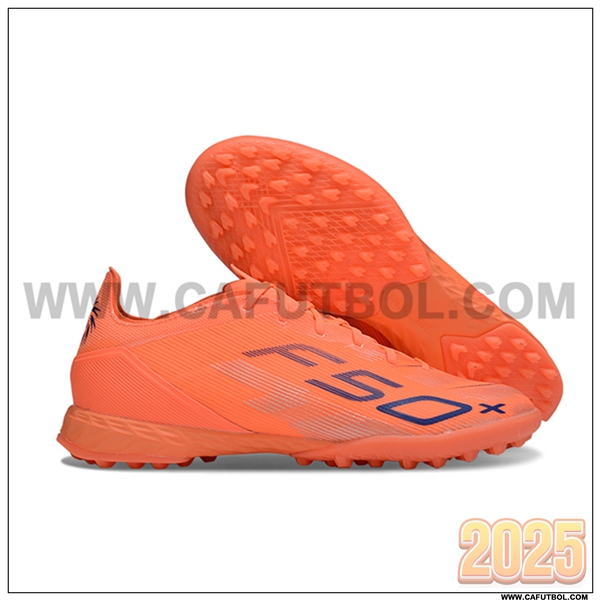 Adidas Botas De Fútbol F50 PRO TF Naranja/Violeta