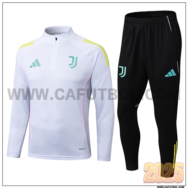 Chandal de Futbol Juventus Blanco 2025 2026