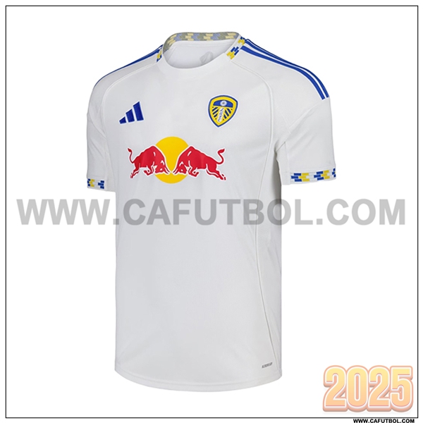 Nuevo Camiseta de Leeds United Primera Blanco/Azul 2025 2026