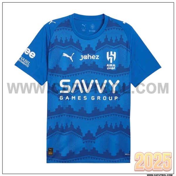 Nuevo Camiseta de Al-Hilal Primera Azul 2025 2026