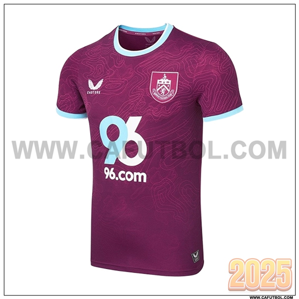 Nuevo Camiseta de Burnley Primera Purpura 2025 2026