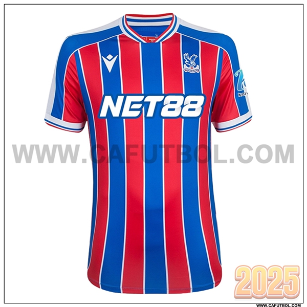 Nuevo Camiseta de Crystal Palace Primera Rojo/Azul 2025 2026