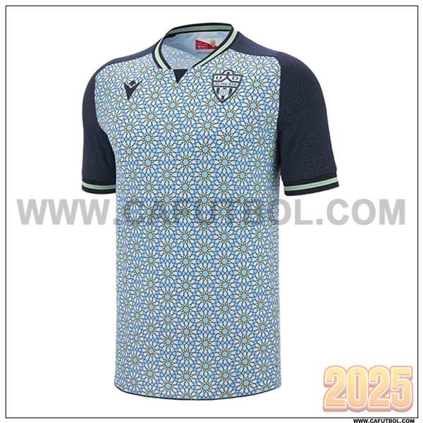 Nuevo Camiseta de UD Almeria Segunda Blanco/Negro 2025 2026