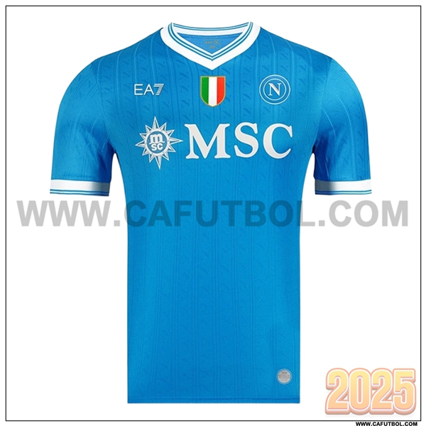 Nuevo Camiseta de SSC Napoles Primera Azul 2025 2026