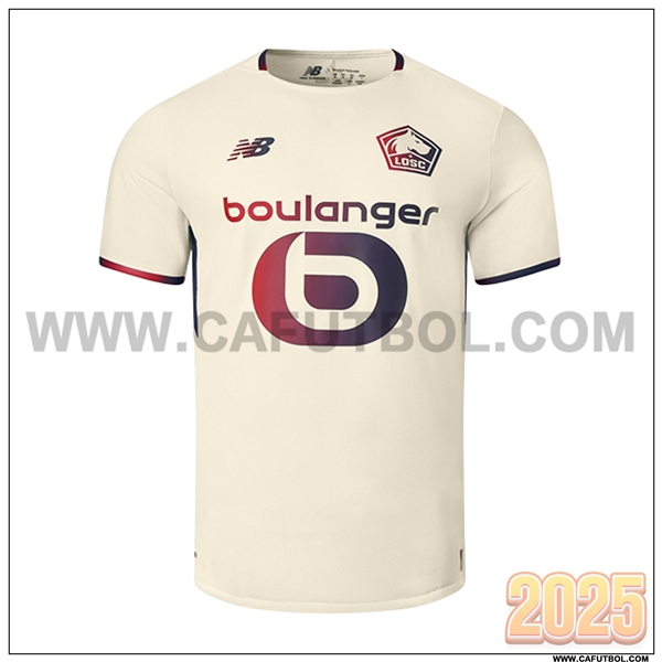 Nuevo Camiseta de Lille LOSC Segunda Beige 2025 2026