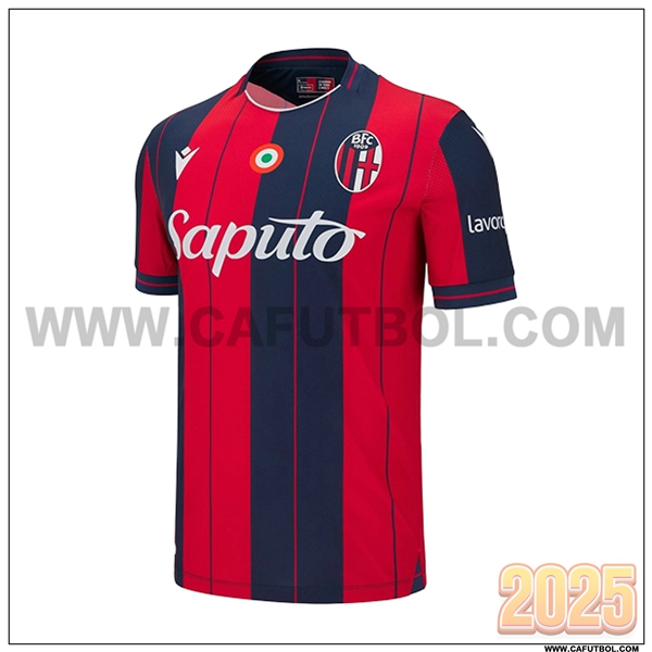 Nuevo Camiseta de Bologna Primera Rojo/Negro 2025 2026