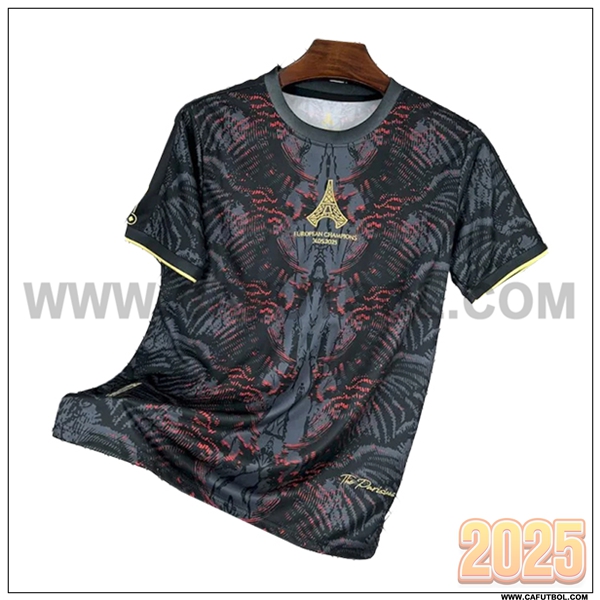 Camiseta Futbol Paris PSG Negro Special Edition 2025 2026