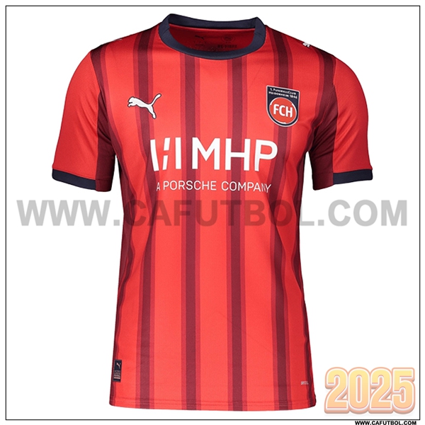 Nuevo Camiseta de FC Heidenheim Primera Rojo 2025 2026