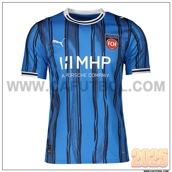 Nuevo Camiseta de FC Heidenheim Segunda Azul 2025 2026