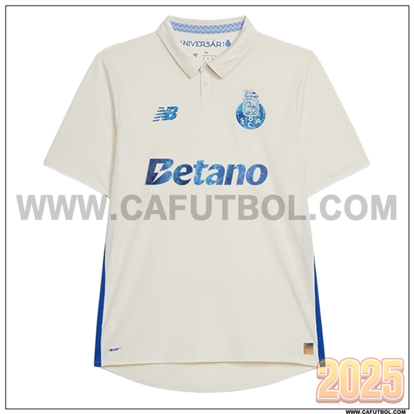 Nuevo Camiseta de FC Porto Tercero Blanco 2025 2026