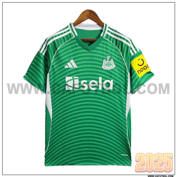 Segunda Camiseta Futbol Newcastle United Verde 2025 2026