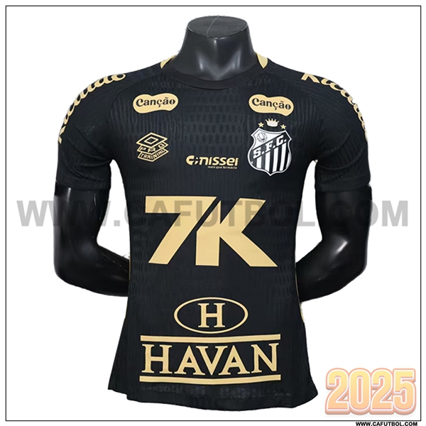 Camiseta Futbol Santos FC Negro Special Edition 2025 2026