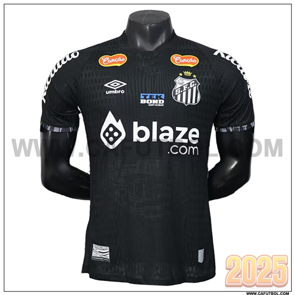 Camiseta Futbol Santos FC Negro Special Edition 2025 2026