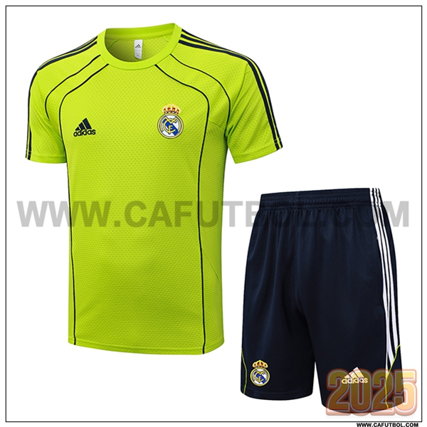 Camiseta Entrenamiento Real Madrid Verde/Negro 2025 2026