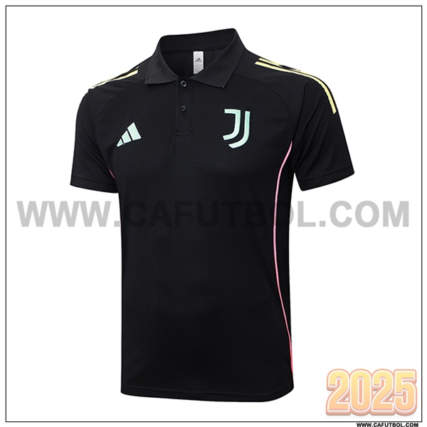 Camiseta Polo Juventus Negro 2025 2026