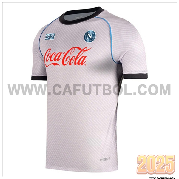 Camiseta Entrenamiento SSC Napoli Blanco 2025 2026