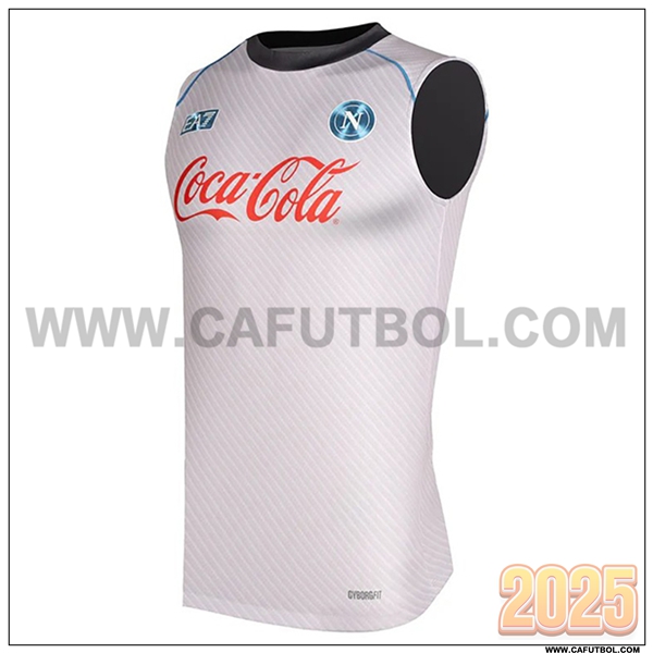 Chalecos De Futbol SSC Napoli Blanco 2025 2026