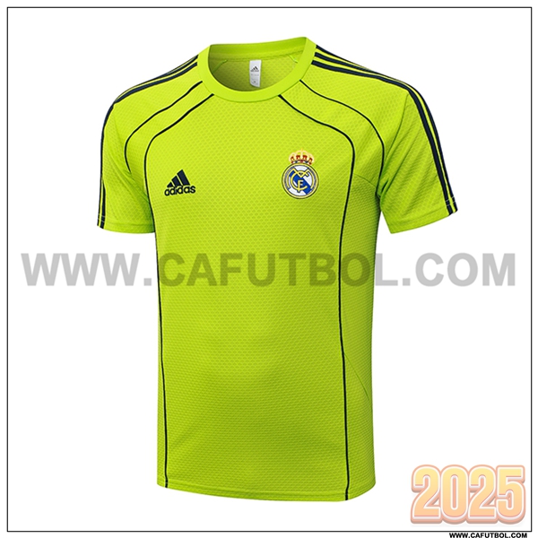 Camiseta Entrenamiento Real Madrid Verde/Negro 2025 2026