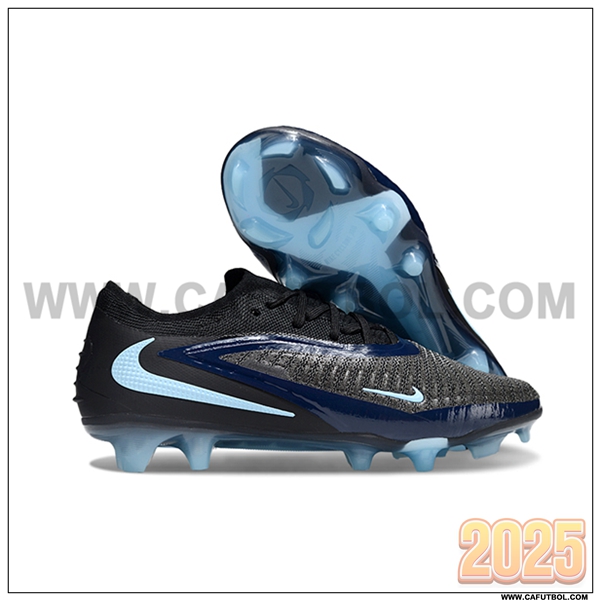 Nike Botas De Fútbol Phantom GX III Elite FG Negro/Azul