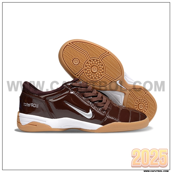 Nike Botas De Fútbol T90 IC Marrón/Gris