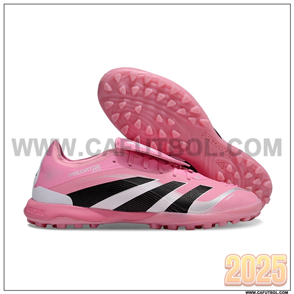 Adidas Botas De Fútbol PREDATOR LEAGUE FT TURF Rosa/Blanco/Negro
