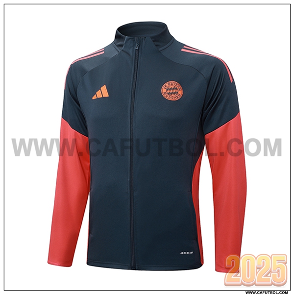 Chaquetas Futbol Bayern Munich Gris/Naranja 2025 2026