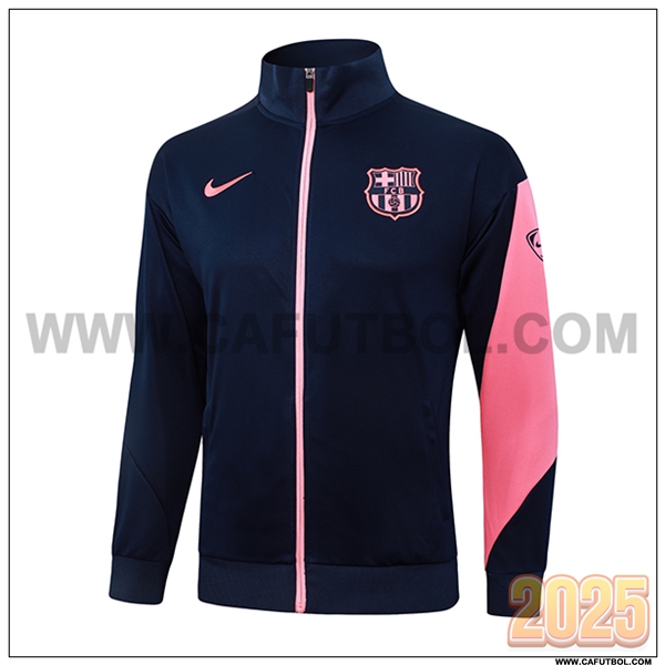 Chaquetas Futbol FC Barcelona Azul/Rosa 2025 2026