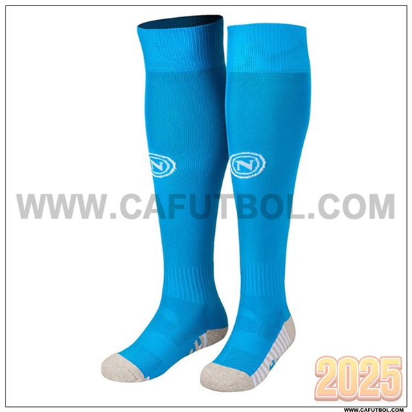 Primera Calcetines Futbol SSC Napoles Azul ciel 2025 2026